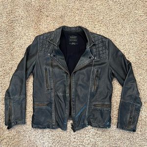 All Saints Leather Jacket - Small